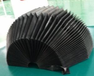 Wholesale Heat-sealed &amp;folded bellows fabric +PVC for machine routers from china suppliers