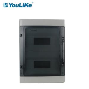Wholesale Outdoor Waterproof 24 Way Electrical Power Plastic MCB Distribution Box from china suppliers