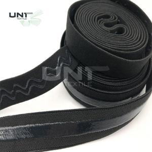 Wholesale Anti Slip Silicone Gripper Elastic Tape For Bra Strip With Logo Printing from china suppliers