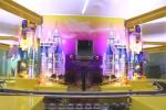 6 Players Dream Castle Pinball Game Machine Coin Pusher Metal + Acrylic +