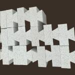 120MPa Cold Crushing Strength Low Creep Sillimanite Bricks for Glass Kiln