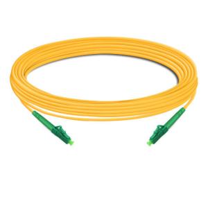 Wholesale 7m (23ft) Simplex OS2 Single Mode LC APC to LC APC PVC (OFNR) Fiber Optic Cable from china suppliers