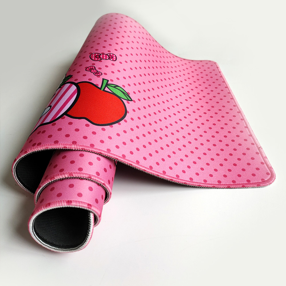 Logo Printing Rubber Base Mouse Pad Neoprene Fabric Roll
