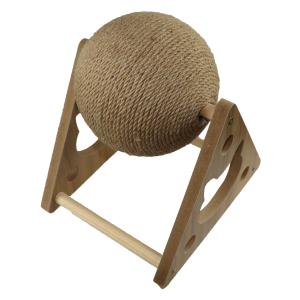 Wholesale Cat Claw Scratcher Roller Ball Toy For Small Animals Cats OEM ODM 20x19x17cm from china suppliers