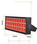 ATG 30pcs 300W Led Strobe Light DJ Club Party Stage Light with 50000 Hours