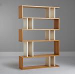 Factory price wooden melamine bookcase with open shelf