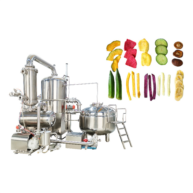 Customized Vacuum Frying Machine Crisps Low Temperature Vacuum Fryer Machine