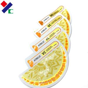 Wholesale 0.1mm Thickness Heat Seal Packaging Bags Matte Finish Mask Shaped Pouch from china suppliers