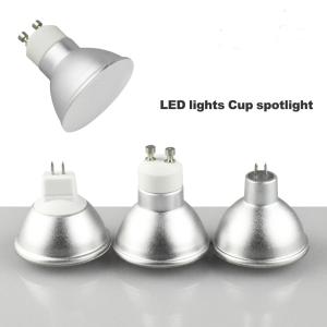 Wholesale 3W LED light Cup Spotlight E27/GU10/GU5.3/MR16 Base type Epistar LED light from china suppliers