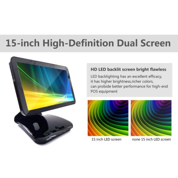 Windows 7/10 OS 15.6 Inch Touch Screen All In One POS System for Retail Point Of Sale