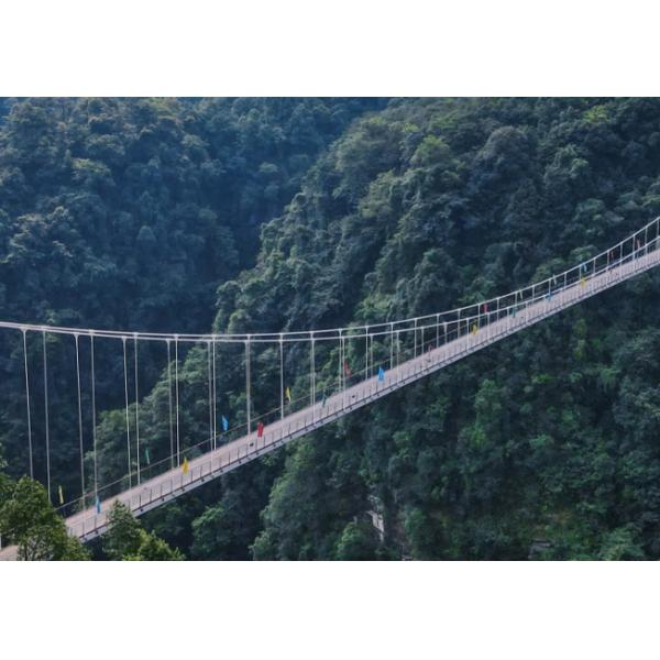 Steel Truss Bridge High Wind Resistance 50-Year Lifespan