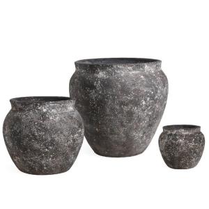 Wholesale Modern Lightweight Waterproof GRC Planter Pots UV and Frost Resistant Concrete Planters for Indoor and Outdoor from china suppliers