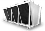 Vertical Evaporator V Type Air Cooled Dry Cooler For Cold Storage