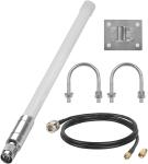 1Max High Gain Hotspot Fiberglass Antenna for Outdoor 868mhz 915mhz Omni