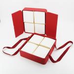 Eco Friendly Rigid Luxury Cardboard Box Logo Printed For Candles Jar Perfume