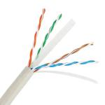 CAT5E UTP LSZH White Cable High Speed Reliable Network Connectivity for Bulk