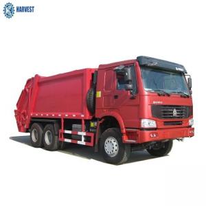 Wholesale 12R22.5 Tyres 336hp Sinotruk 6x4 18m3 Diesel Refuse Compactor Truck from china suppliers