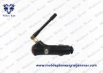 Mini Black GPS Tracker Blocker 0.35kg Ligt Weight GPS Satellite Isolator Jammer
