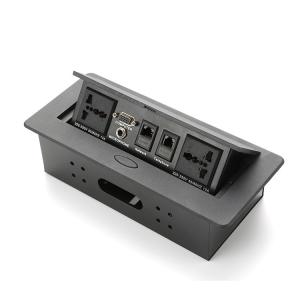 Wholesale Power And Netphone Integrated Desk Mounted Power Sockets For Conference from china suppliers