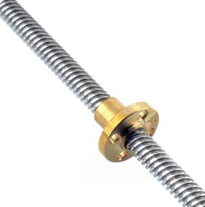 Wholesale Factory wholesale 8mm 10mm 12mm 14mm 16mm Fast-Travel Precision Thread Lead Screw ball screw from china suppliers