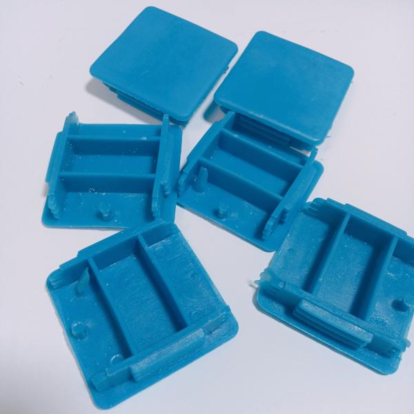 Steel Pvc Caps For C Channel Rectangle Unistrut Channel End Cap Black Plastic