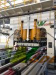 High Pressure Furniture Lamination Machine Short Cycle Hot Press Line 150 sheets