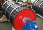Stable Operation Belt Conveyor Roller Low Noise Round Shape Pulley Alloy Steel
