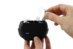 Silver Omnidirectional Microphone Hearing Aid Vigor RC