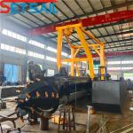 1500m Output Distance Hydraulic Cutter Suction Dredger with 298kw Auxiliary