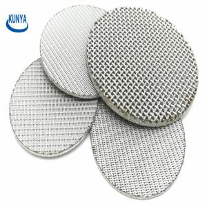 Wholesale 6 Layers 5 Micron Stainless Steel Sintered Mesh With Drainage Layer from china suppliers