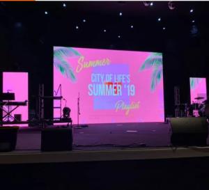 Wholesale Popular Rental Stage Video Wall , Small Spacing Indoor LED Display Screen from china suppliers