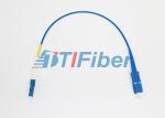 2.0mm Blue Fiber Cable Fiber Optic Patch Cord Singlemode Simplex