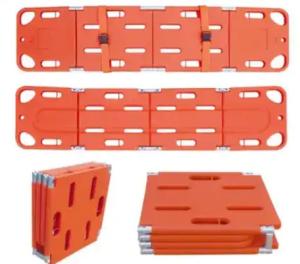 Wholesale Abs Plastic 4 Fold Spine Board Stretcher Medical Floating Water Rescue Folding from china suppliers