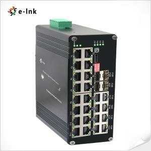 Wholesale Industrial Managed Switch L2+ 24-Port 10 100 1000T + 4-Port 1000X SFP Switch from china suppliers