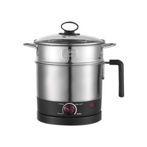 Wholesale 1.2L Electric Hot Pot Cooker Electric Cooking Pot With Separable Base from china suppliers