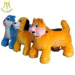 Hansel plush electric stuffed animals adults can ride on animals in shopping