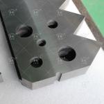 D2 SKD11 Solid Double Shaft Shredder Blades Crusher Blade Knives
