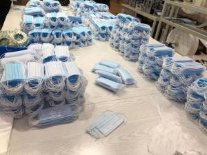 Wholesale Hospital Use Disposable Non Woven Face Mask 3 Ply With Ear Loop Style from china suppliers