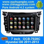 Ouchuangbo Android 4.2 DVD GPS Navi For Hyundai I30 2011-2013 Bluetooth iPod AUX