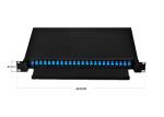 Single Mode Fiber Optic enclosure , SC / FC Patch Panel For Fiber Optic Cables