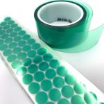 Soft Hardness High Gloss Green PET Tape for Heat Resistant Injection Molding