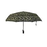 Digital Printed 21 Inch Pongee Windproof Folding Umbrella For Ladies