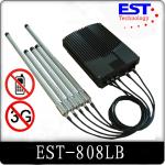 EST-808LB DCS / PHS Cell Phone Signal Jammer For Schools With High Power