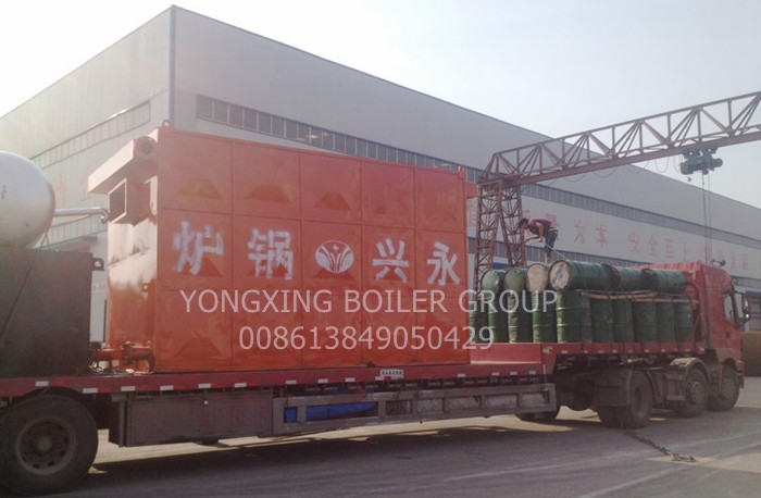 3500kw Oil Fired Thermic Fluid Heater Hot Oil System With Hot Oil Recycle Pump