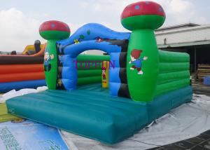 Wholesale 5 x 4 m 0.55mm PVC Tarpaulin Mushroom Commercial Jumping Castles Bouncy from china suppliers