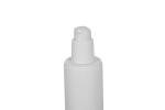 White PP Cream Airless Pump Bottle Transparent Lotion 15ml 30ml 60ml 80ml