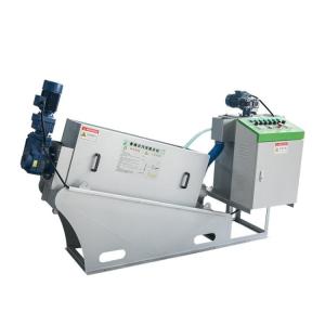 Wholesale 5m3/H Stainless Steel Screw Stacker Aquaculture Spiral Sludge Dehydrator from china suppliers