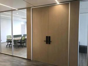 Wholesale Contemporary Glazed Partition Glass Office Walls Panel Acoustic Insulation from china suppliers