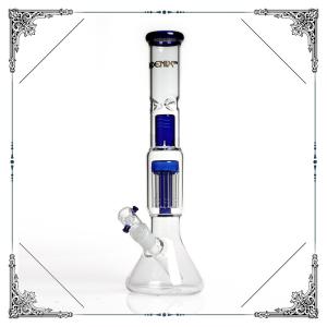 Wholesale Ice Catcher Beaker Bottom Borosilicate Glass Bongs 8 Arms Perc Splash Guard from china suppliers