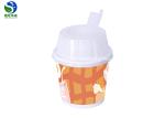 PE Coating Paper Ice Cream Containers Leakproof Seal Ice Cream Serving Cups